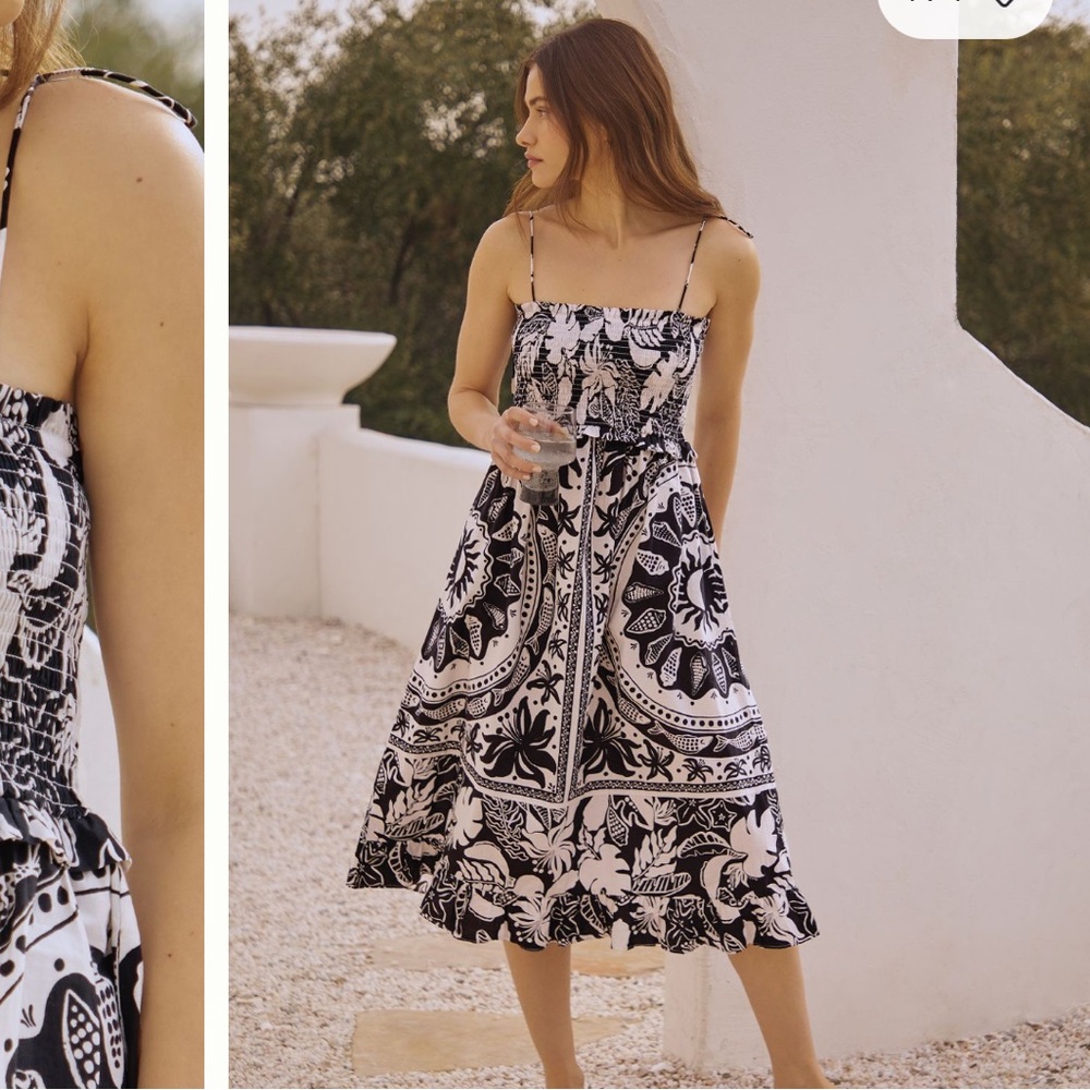 Farm Rio midi dress